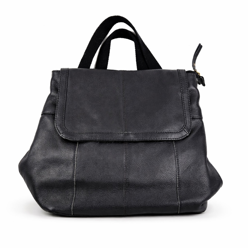 The Sak Leather Backpack Womenโs Vintage Y2K Slouchy Boho Shoulder Bag - Picture 1 of 13